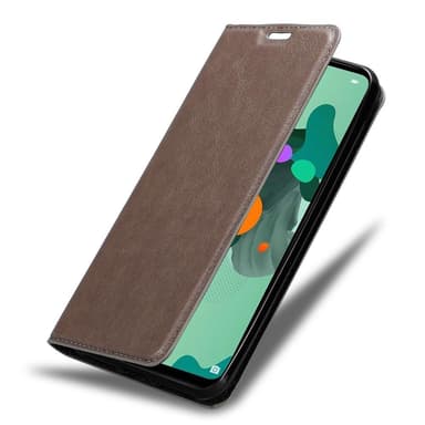 Huawei MATE 30 LITE Suojakuori Lompakkokotelo (Ruskea)