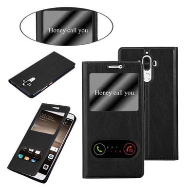 Lompakkokotelo Huawei MATE 9 Case (Musta)