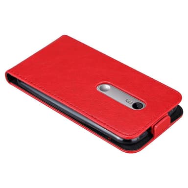 Motorola MOTO G3 Suojakuori Lompakkokotelo (Punainen)