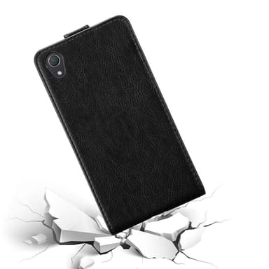 Sony Xperia Z2 Suojakuori Lompakkokotelo (Musta)