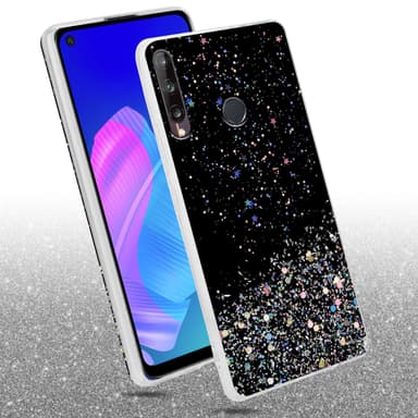Huawei P40 LITE E Suojakuori Kotelo (Musta)