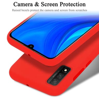 Huawei P SMART 2020 Suojakuori Kotelo (Punainen)