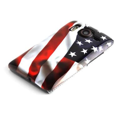 HTC Desire HD Suojakuori Case Cover (Punainen)