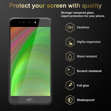WIKO UPULSE LITE Näytönsuoja Karkaistu lasi Suojakalvo