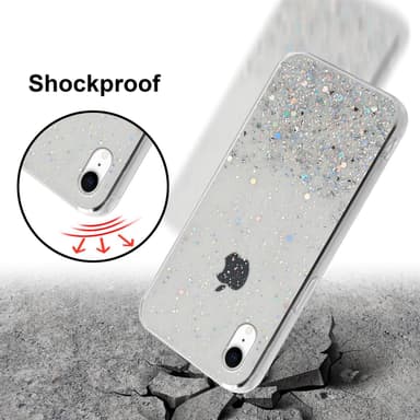 iPhone XR Suojakuori Kotelo (Läpinäkyvä)