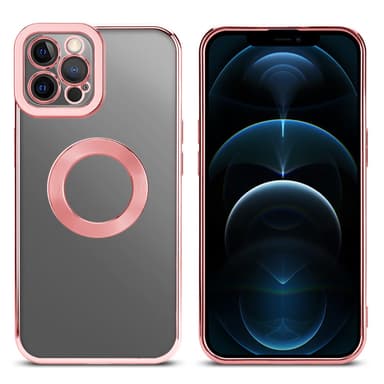 iPhone 12 PRO Suojakuori Kotelo (Läpinäkyvä)