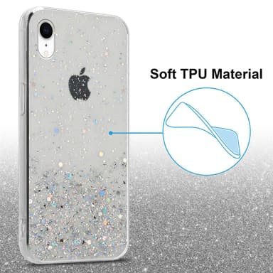 iPhone XR Suojakuori Kotelo (Läpinäkyvä)