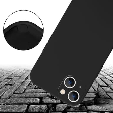 Suojakuori iPhone 14 Kotelo Ketju (Musta)