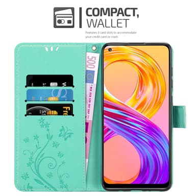 Realme 8 4G / 8 PRO Suojakuori Lompakkokotelo