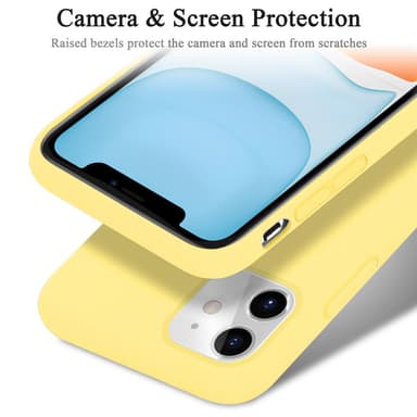 iPhone 11 Suojakuori Kotelo Case (Keltainen)