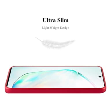 Samsung Galaxy NOTE 10 Suojakuori Kotelo (Punainen)
