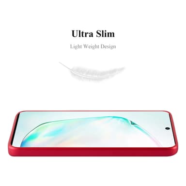 Samsung Galaxy NOTE 10 Suojakuori Kotelo (Punainen)