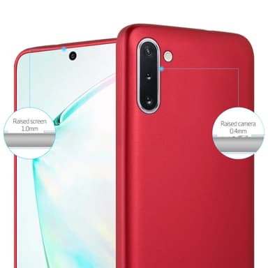 Samsung Galaxy NOTE 10 Suojakuori Kotelo (Punainen)
