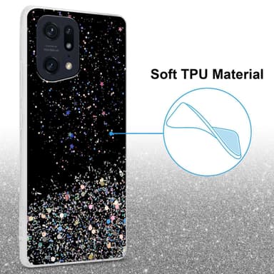 Oppo FIND X5 PRO Suojakuori Kotelo (Musta)