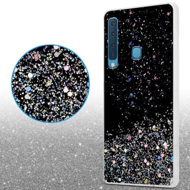 Samsung Galaxy A9 2018 Suojakuori Kotelo (Musta)