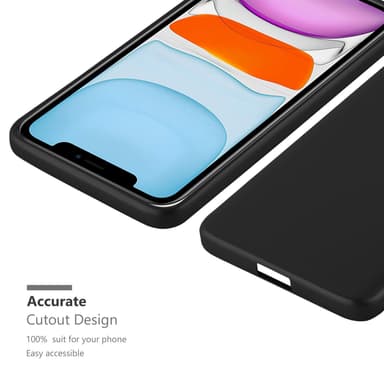 iPhone 11 Suojakuori Kotelo (Musta)