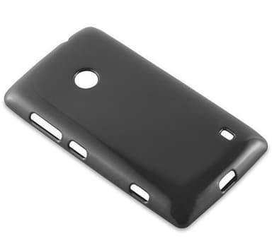 Nokia Lumia 525 Suojakuori Kotelo (Musta)