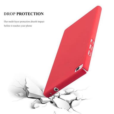 Huawei P8 Suojakuori Kotelo Case (Punainen)