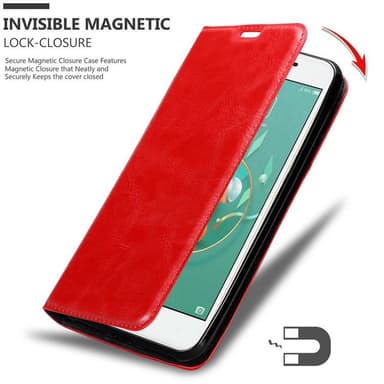 ZTE Nubia M2 LITE Suojakuori Lompakkokotelo (Punainen)
