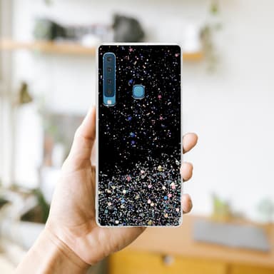 Samsung Galaxy A9 2018 Suojakuori Kotelo (Musta)