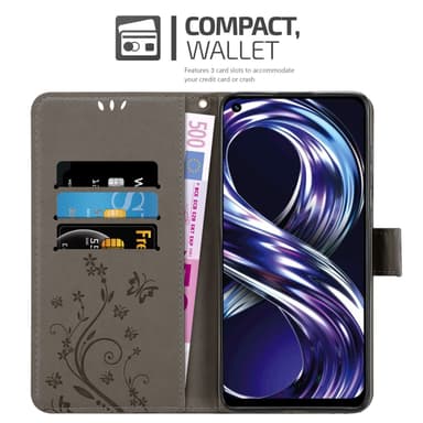 Realme 8i / Narzo 50 4G Suojakuori Lompakkokotelo