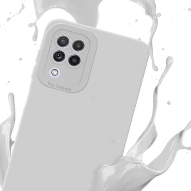 Samsung Galaxy A22 4G Suojakuori Kotelo (Valkoinen)