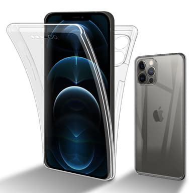 iPhone 13 MINI Suojakuori Case Cover (Läpinäkyvä)