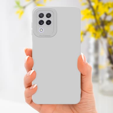 Samsung Galaxy A22 4G Suojakuori Kotelo (Valkoinen)
