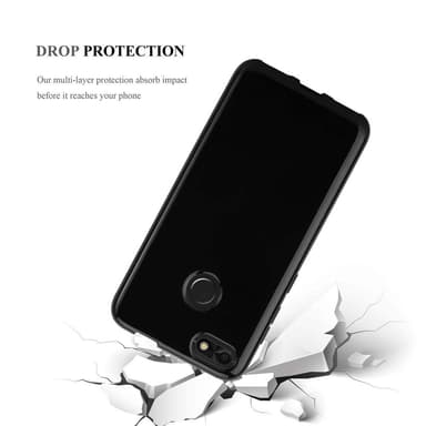 Huawei Y6 PRO 2017 Suojakuori Kotelo (Musta)