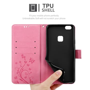 Huawei P10 LITE Suojakuori Lompakkokotelo