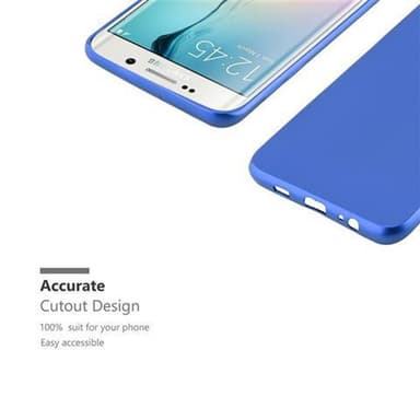 Samsung Galaxy S6 EDGE Suojakuori Kotelo (Sininen)