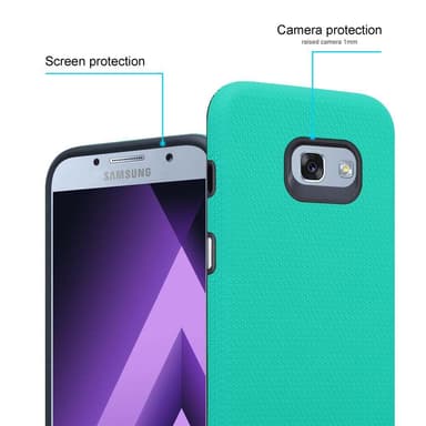 Samsung Galaxy A3 2017 Suojakuori Kotelo (Turkoosi)