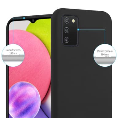 Suojakuori Samsung Galaxy A03s Kotelo (Musta)