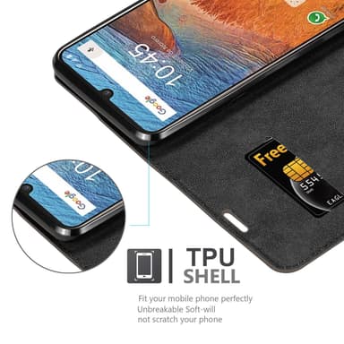 ZTE Blade V10 Suojakuori Lompakkokotelo (Ruskea)