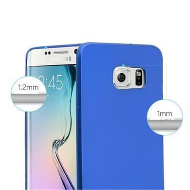 Samsung Galaxy S6 EDGE Suojakuori Kotelo (Sininen)