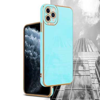 Suojakuori iPhone 11 PRO MAX Kotelo (Turkoosi)
