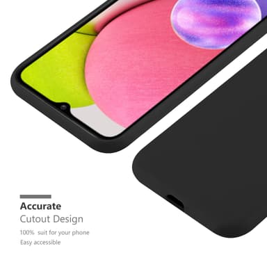 Suojakuori Samsung Galaxy A03s Kotelo (Musta)