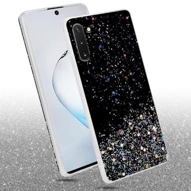 Samsung Galaxy NOTE 10 Suojakuori Kotelo (Musta)