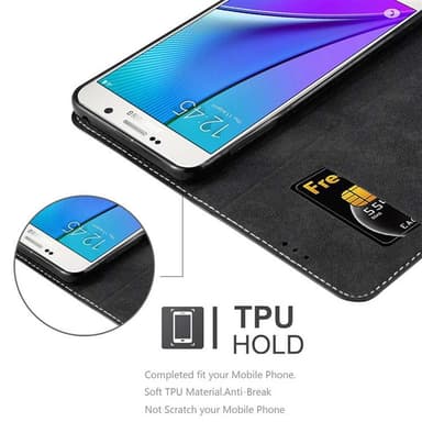 Samsung Galaxy NOTE 5 Suojakuori Case (Musta)