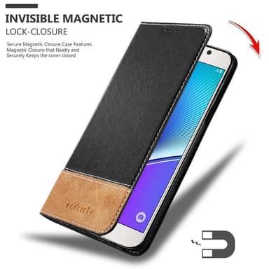 Samsung Galaxy NOTE 5 Suojakuori Case (Musta)