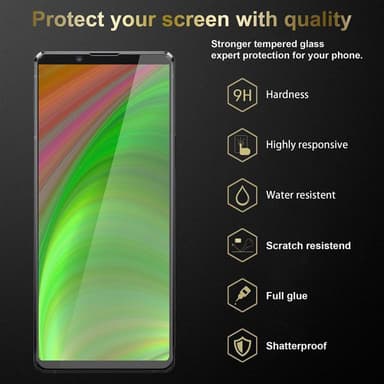 Sony Xperia 1 II Näytönsuoja Karkaistu lasi Suojakalvo