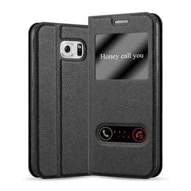 Lompakkokotelo Samsung Galaxy S6 Case (Musta)