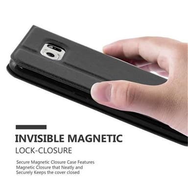 Lompakkokotelo Samsung Galaxy S6 Case (Musta)