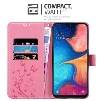 Samsung Galaxy A10e / A20e Suojakuori Lompakkokotelo