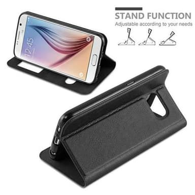 Lompakkokotelo Samsung Galaxy S6 Case (Musta)