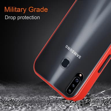 Samsung Galaxy A20s Suojakuori Kotelo (Läpinäkyvä)