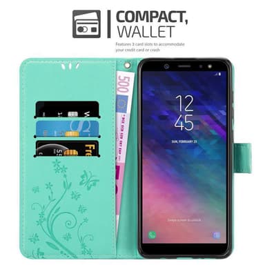 Samsung Galaxy A6 2018 Suojakuori Lompakkokotelo