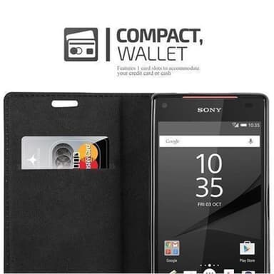 Sony Xperia Z5 COMPACT Suojakuori Lompakkokotelo
