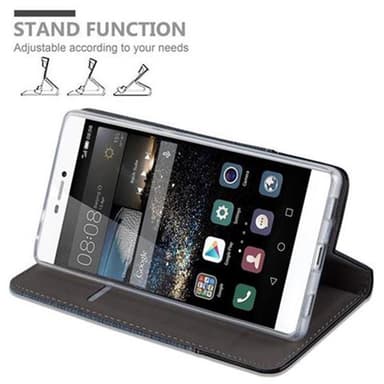 Huawei P8 Suojakuori Lompakkokotelo (Sininen)