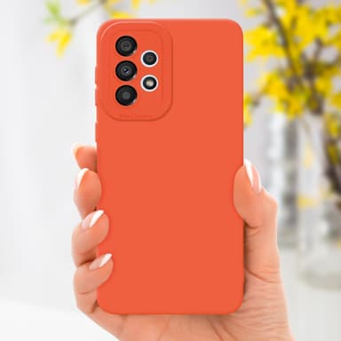Samsung Galaxy A33 5G Suojakuori Kotelo (Oranssi)